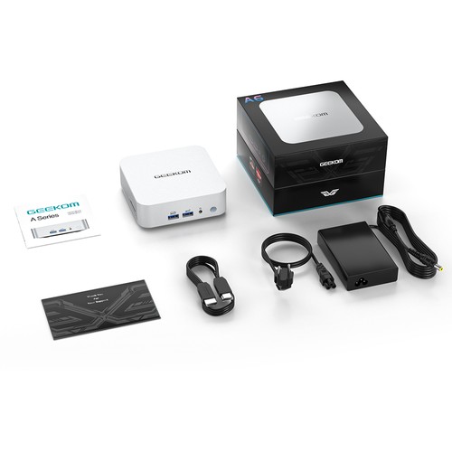 使用1日 GEEKOM A6 ミニPC AMD Ryzen 7 6800H GEEKOM NUC A6 ミニPC |AMD Ryzen R7-6800H 搭載
