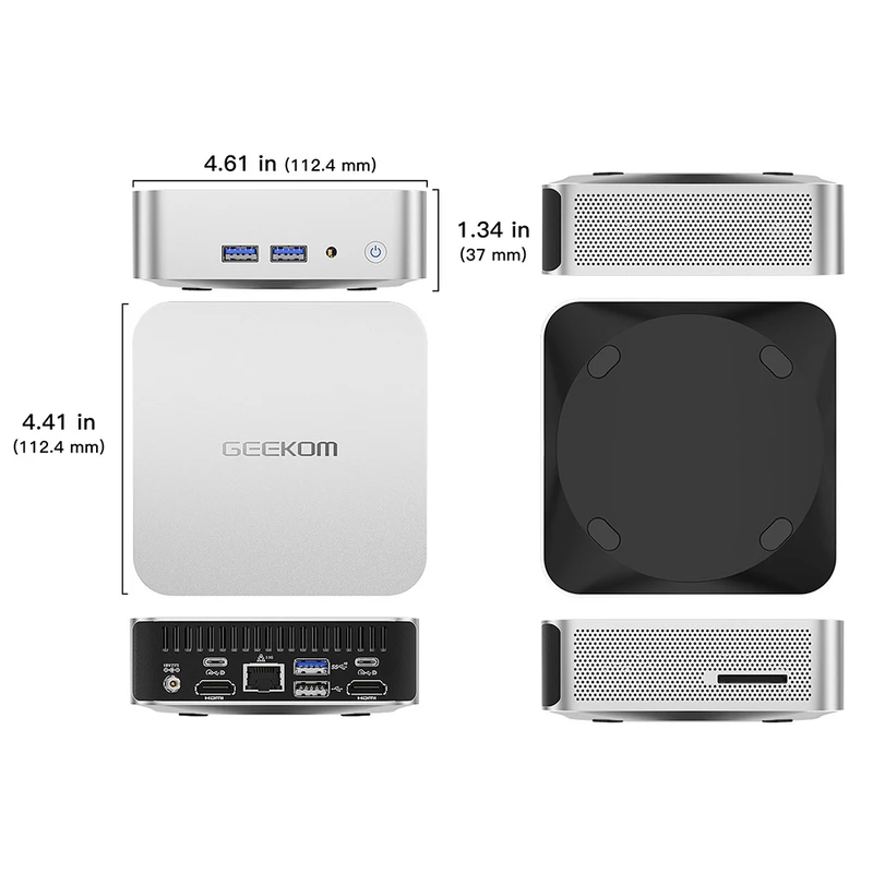 GEEKOM A6 ミニPC Ryzen 7 6800H GEEKOM NUC A6 ミニPC |AMD Ryzen R7-6800H 搭載
