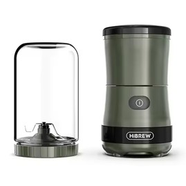 HiBREW G2 Moulin à café 3 en 12000 mAh double tasse mixeurs de fruits presse-agrumes broyeur à glace pour le camping ou le voyage