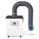 Mecpow P150 Purificateur d'air 150W | Filtration 3 étapes (HEPA + charbon actif) pour ateliers