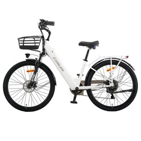 CYSUM X-city Elektrofahrrad 250W 48V 10.4Ah Weiß
