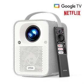 ETOE Seal Projecteur 400 ANSI Lumens Google TV Prise UE