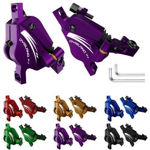 ToolsEvery Leviers De Frein 2 Doigts En Alliage Aluminium – Légers, Précis – Pour VTT Et Vélo Enfant – 7 Couleurs (violet)