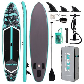لوح التجديف واقف SUPFW32C من FunWater مقاس 350*84*15 سم