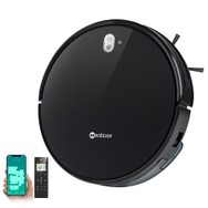 Neatsvor X520 Roboter-Staubsauger und Wischmopp 6000 Pa Saugleistung 5200 mAh Akku Wi-Fi/App-Steuerung 3-in-1-Reinigung intelligente Navigation 3.0 HEPA-Filterung und Sprachsteuerung für Teppiche und Hartböden schwarz