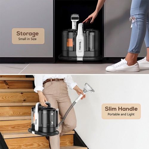 Aspirateur Laveur TAB R6 - Nettoyeur De Tapis Et Canapé - 1200W 14KPa - NEUF (Garantie 1 An)
