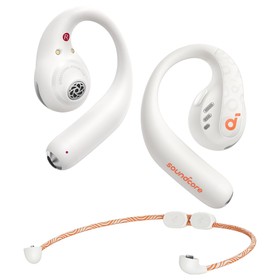 سماعات أذن Anker Soundcore AeroFit Pro مفتوحة الأذن باللون الأبيض