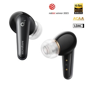 سماعات أذن Anker Soundcore Liberty 4 اللاسلكية الحقيقية ANC باللون الأسود