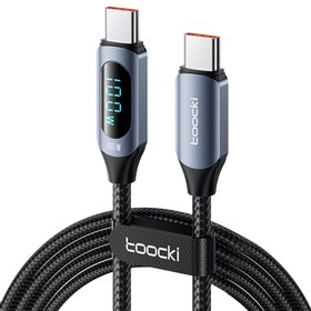 Toocki TXCTT1-XY01 PD 100W Fast Charging Cable Blue 2m