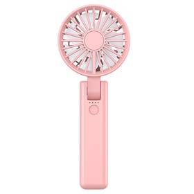 YL09 Portable Rechargeable Handheld Fan Pink