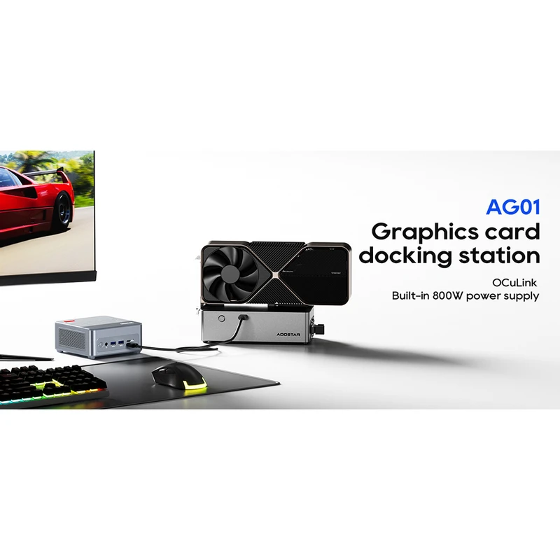 AOOSTAR AG02 eGPUドックドッキングステーション OCulinkポート