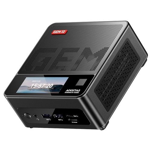 ミニPC AOOSTAR GEM12 Ryzen 7 8845HS 32GB 1TB AOOSTAR GEM12 Max Mini PC AMD Ryzen 7 8845HS 8 Core Up to