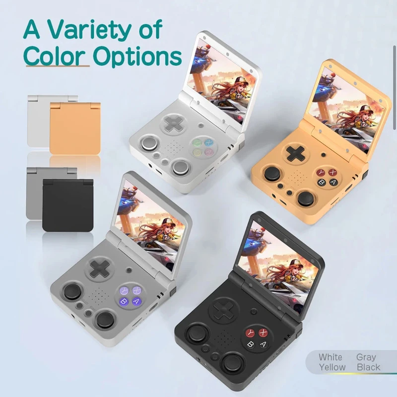 Miyoo Flip V2 Portable Handheld Game Console 64GB Grey