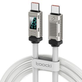 Toocki TXCTT1-ZFZA01 100W Fast Charging Cable White 1m