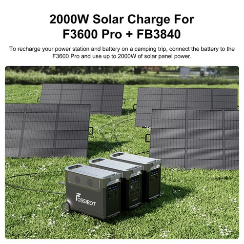 FOSSiBOT FB3840 Batterie d'Extension 3840Wh pour F3600 Pro – Image 5