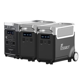 FOSSiBOT F3600 Pro Tragbare Powerstation + 2x FB3840 Erweiterungsbatterie