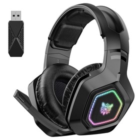 ONIKUMA B100 2.4G Wireless Bluetooth Gaming Headphones Black