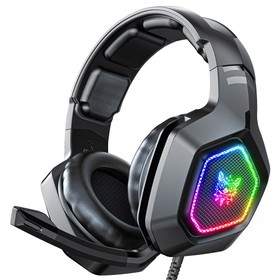 ONIKUMA K10 Wired Headphones Gaming Headset Black