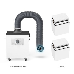 Mecpow P150 Purificateur de Fumée 150W + 2 Filtres