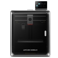 Impresora 1D Anycubic Kobra S3, construcción CoreXY cerrada, impresión ultrarrápida de 600 mm/s, hotend de 320 °C, 44 dB ultrasilencioso, 250 x 250 x 250 mm