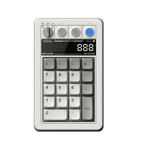 8BitDo Retro18 Mechanical Numpad Light Gray