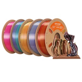 5kg ERYONE High Speed 4-color Silk PLA Filament Bundle 1 