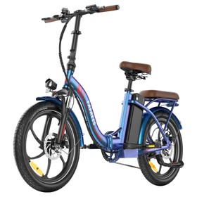 Fafrees F20+ Pro Faltbares Elektrofahrrad, 250 W, 36 V, 22,5 Ah, Aurorablau