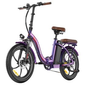 Fafrees F20+ Pro Faltbares Elektrofahrrad 250W 36V 22,5Ah Rosa-Lila