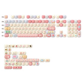 Akko Piggy Party MOG Profile 139-Key Keycap Set