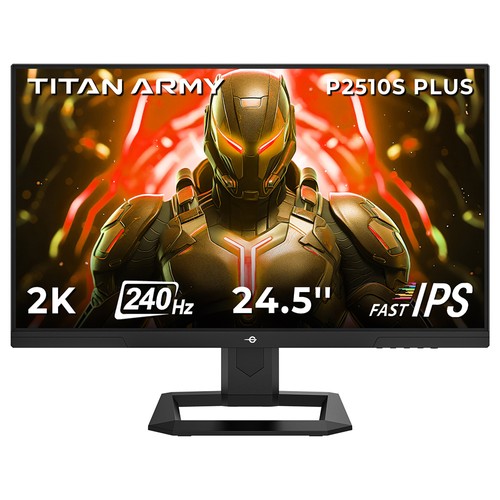 TITAN ARMY P2510S PLUS 24,5 Zoll 240Hz Gaming-Monitor