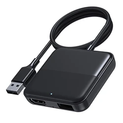 CA361 Car TV Mate Max HDMI Multimedia Adapter, Wireless CarPlay/Android Auto Converter, HDMI Input for Fire TV/Roku/Gaming, Plug & Play In-Car Entertainment System