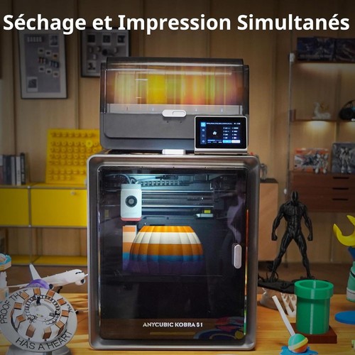 Anycubic Kobra S1 Combo Imprimante 3D 4kg HS PETG – Image 8