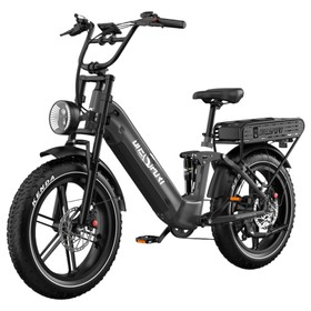 ONESPORT OT08 Pro 듀얼 배터리 전기 자전거 500W 그레이