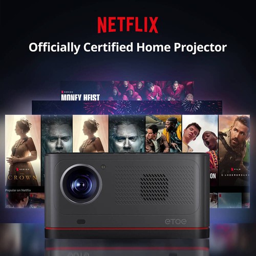 ETOE Whale Pro 1500LM Android TV 11 Projector