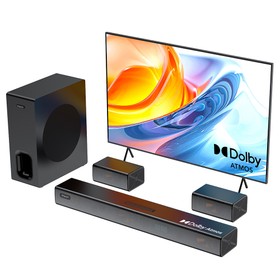 Hiwill A51 Pro 5.1 Channel Dolby Atmos Soundbar Subwoofer Speaker Kit