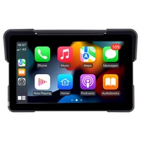 SJ5005 5inch Motorcycle Carplay, 2.5D IPS HD Screen (1024*600), IPX6 Waterproof, Built-in DVR Camera, GPS Tracking, Bluetooth 5.0, TF Card Playback