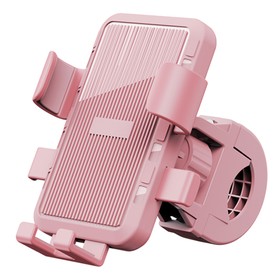 M5 Phone Holder for Electric Bike Motorcycle Handlebar Type Pink