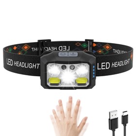 TD230 Motion Sensor Type-C Rechargeable Headlamp 1pc