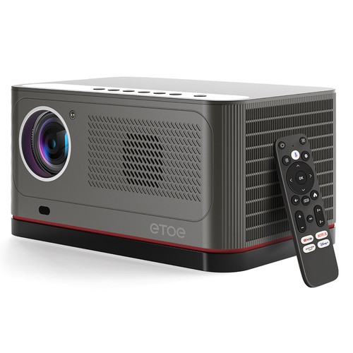 ETOE プロジェクター Android 11.0 1080p 4K Dolby ETOE プロジェクター家庭用 Android TV 11.0 Netflix搭載 フルHD