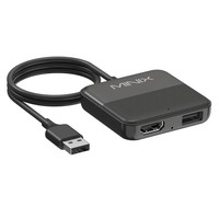 MINIX CA361 Plus Wireless CarPlay & Android Auto Adapter, Plug and Play HDMI Multimedia