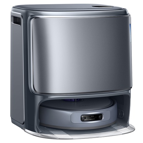 Narwal Freo Z10 Ultra Robot Vacuum with Self-emptying Base Station, 18,000Pa Suction, AI Vision, DirtSense Technology, Tangle-free Brush, 45-75°C Hot Water Wash, LDS Navigation, 8N Mopping, Gray