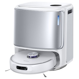 Narwal Freo Z10 Ultra Aspirateur Robot Laveur, aspiration 18 000 Pa, vision IA, extension de serpillière EdgeReach, brosse anti-emmêlement, lavage à l’eau chaude 45–75 °C, blanc