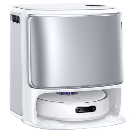 Narwal Freo Z10 Ultra Robot Vacuum with Self-emptying Base Station, 18,000Pa Suction, AI Vision, DirtSense Technology, Tangle-free Brush, 45-75°C Hot Water Wash, LDS Navigation, 8N Mopping, White