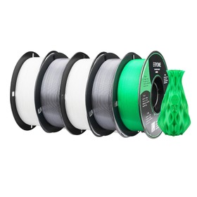 5kg ERYONE PLA+ Filament 2kg Gray/White 1kg Green
