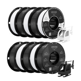 10kg ERYONE PETG Filament 5kg Black/White