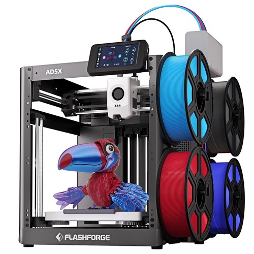 Bemutatjuk: Flashforge AD5X – 3D nyomtatás négy színnel Bemutatjuk: Flashforge AD5X – 3D nyomtatás négy színnel