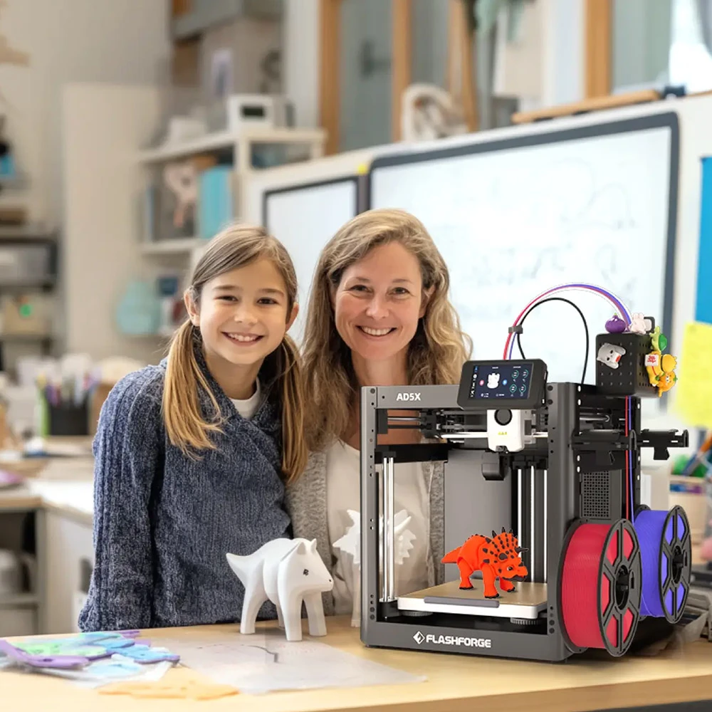 Bemutatjuk: Flashforge AD5X - 3D nyomtatás négy színnel 9 Bemutatjuk: Flashforge AD5X - 3D nyomtatás négy színnel 4
