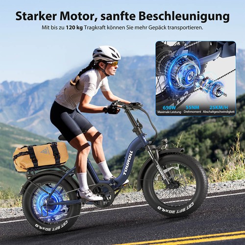 Touroll S2 Electric Bike 48V 15Ah
