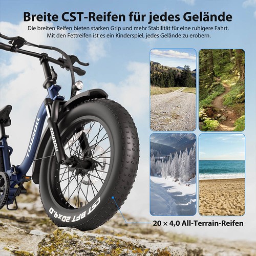 Touroll S2 Electric Bike 48V 15Ah