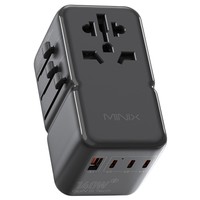 MINIX TP140 140W Universal Travel Adapter, 3*USB-C, 1*USB-A